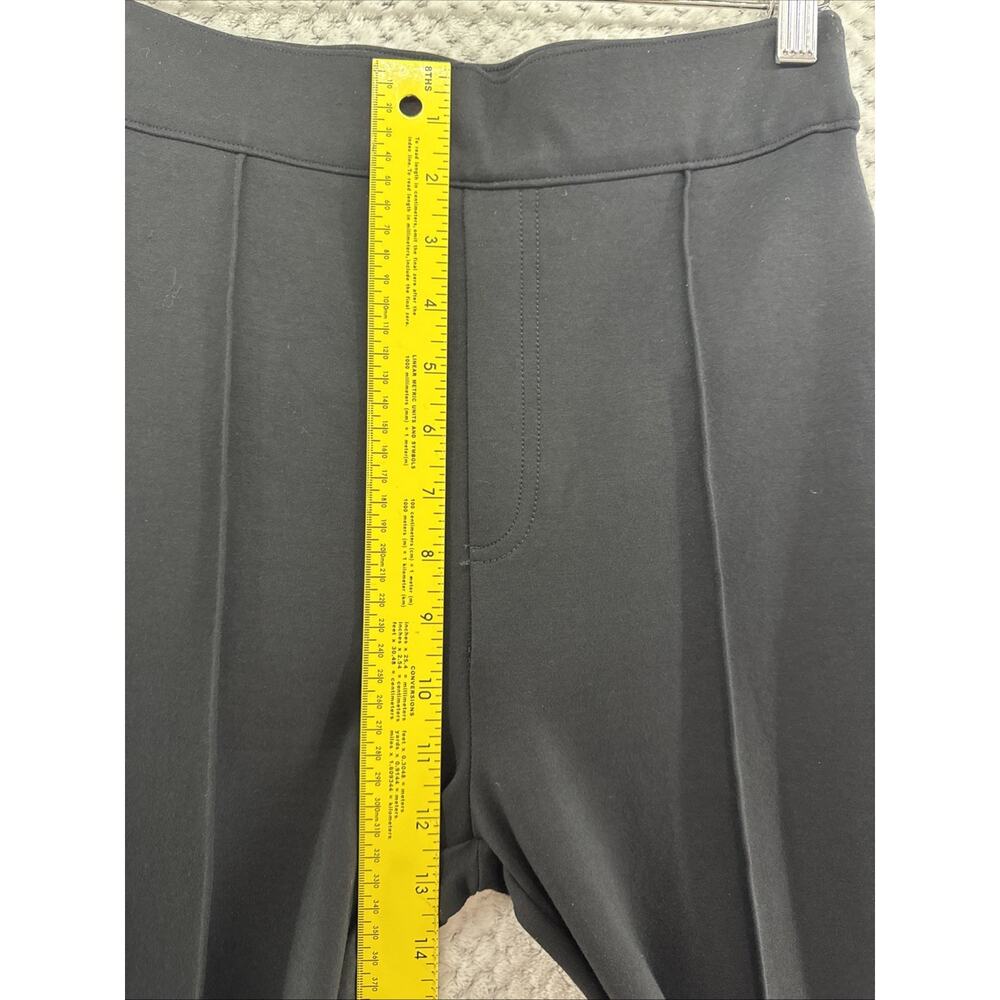 Spanx Perfetfit Ponte Flare Leg Pants Womens S Tall Black 33.5 Inseam High Rise - Picture 5 of 10